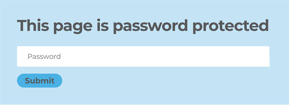 password protection plugin