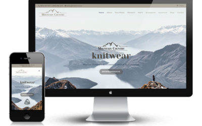New Zealand inspired web design