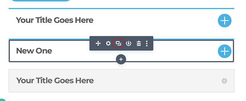 divi toggle module