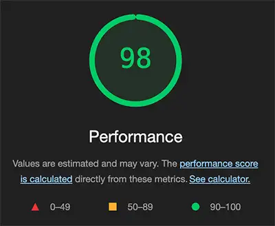 website performance